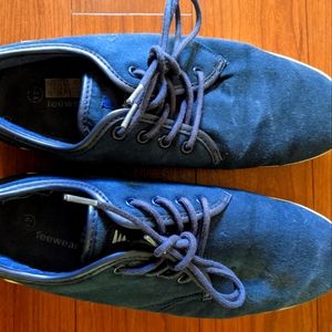 Men's Feewear Canvas Navy Shoes 44